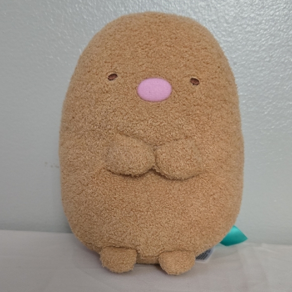 Tonkatsu, Sunikko Guarashi, Tan and Pink Plush Toy Pets - Picture 1 of 5